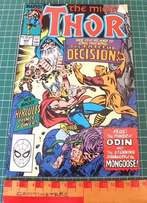 Buy The Mighty Thor # 408 -  Marvel Comics ~ 1989 - Vintage Comic • 5.99£