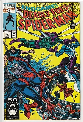 Buy Deadly Foes Of Spider-Man #4 - Marvel 1991 - Cover By Al Milgrom [Ft The Beetle] • 6.49£