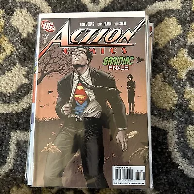 Buy Action Comics Superman #870 Written GEOFF JOHNS Art By GARY FRANK Braniac Finale • 3.19£