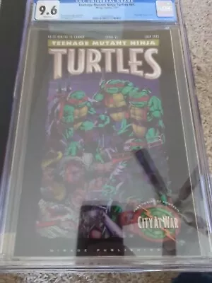 Buy Teenage Mutant Ninja Turtles #61 CGC 9.6 1993 City At War Part 12 • 201.07£