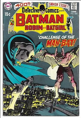 Buy Detective Comics #400 Vg- 3.5 First Appearance Man-bat! Bronze Dc! Neal Adams! • 197.64£