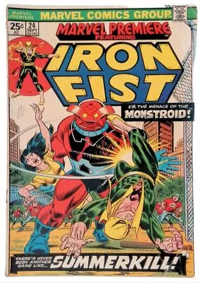 Buy Marvel Premiere #24 Direct Edition Cover (1972-1981) Marvel Comics • 5.37£