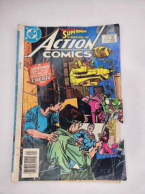 Buy DC ACTION COMICS #554 April 1983 If Superman Didn't Exist • 3.21£