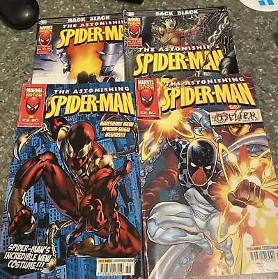 Buy X4 The Astonishing Spider-Man Comics, #30,36, 64, 65 - 2003 Panini Comics • 4£