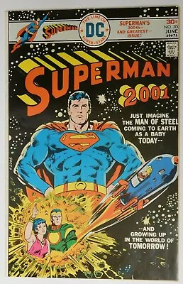 Buy SUPERMAN 2001 #300 - Swan Cover - VF 1976 DC Vintage Comic • 11.44£
