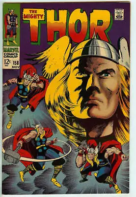 Buy Thor #158 7.0 // Origin Of Thor Retold Marvel 1968 • 57.91£