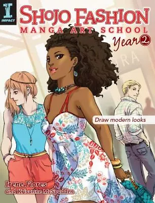 Buy SHOJO FASHION&Shojo Fashion Manga Art School-Year 2-Draw Modern Looks LOT 2 BKS • 8.03£