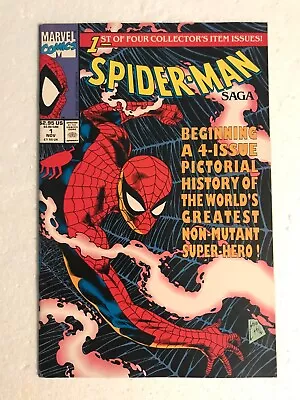 Buy Spider-man Saga #1 Nm Copper Age Marvel Comics 1991 • 3.15£