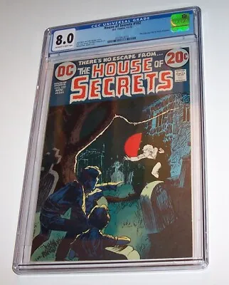 Buy House Of Secrets #102 - DC 1972 Bronze Age Issue - CGC VF 8.0 • 100.53£