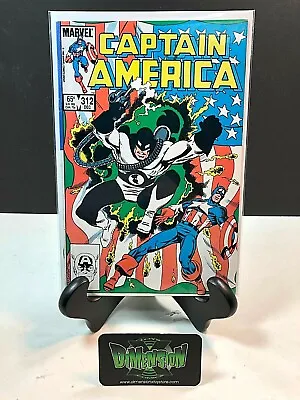 Buy Captain America #312 1st App Flag Smasher 1st Print Vf/nm Marvel Comics 1985 • 27.66£