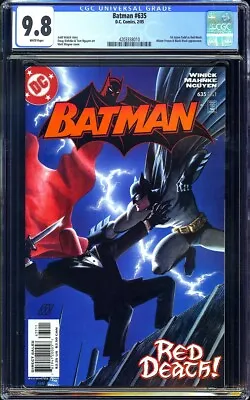 Buy Batman #635 CGC 9.8 (2005) 1st Jason Todd As Red Hood! KEY ISSUE! L@@K! • 370.52£