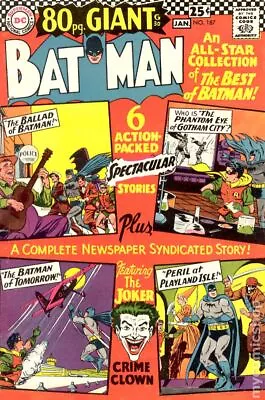 Buy Batman #187 GD/VG 3.0 1966 Stock Image • 13.44£