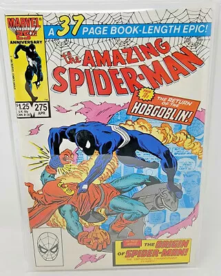 Buy Amazing Spider-man #275 Peter Parker Origin Retold *1986* 9.4 • 23.82£