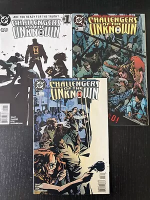 Buy Challengers Of The Unknown 1-3 DC Comics 2001 • 3.40£