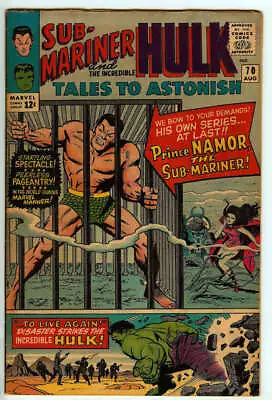 Buy Tales To Astonish #70 6.0 // Gene Colan Cover Marvel Comics 1965 • 79.16£