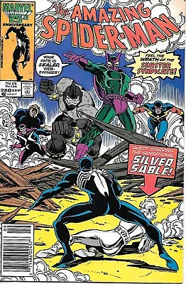 Buy The Amazing Spider-Man #280 1st Sinister Syndicate Newsstand Edition • 6.79£