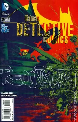 Buy Detective Comics #39A Manapul VF 2015 Stock Image • 4.43£