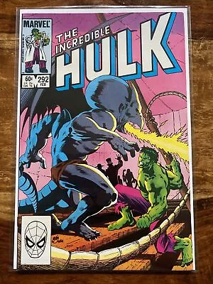Buy Incredible Hulk 292. 1984. Featuring The Circus Of Crime. Copper Age Issue. VFN- • 1.99£