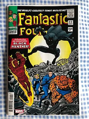 Buy Fantastic Four 52 Facsimile Reprint Edition. 1st App Of Black Panther • 9.99£