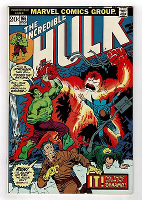 Buy Incredible Hulk 166   1st Zzzzax • 12.06£