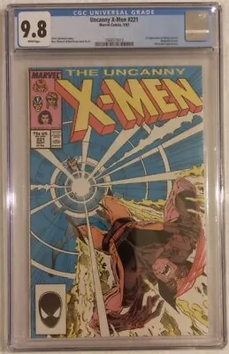 Buy X-Men #221  CGC 9.8  First Appearance Mr Sinister  Marvel Comics • 220£