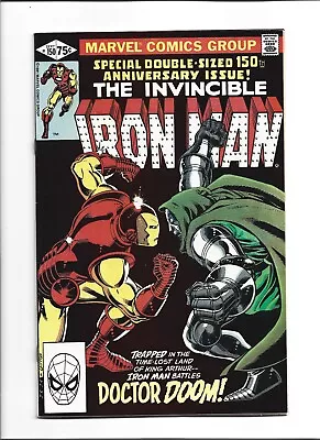 Buy Iron Man #150 (Sept. 1981, Marvel) NM- (9.2) Iron Man Vs. Doctor Doom !!!!!!!!!! • 47.51£