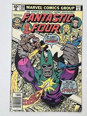 Buy Fantastic Four #208 (1979) 1st App. Protector In 7.0 Fine/Very Fine • 12.94£