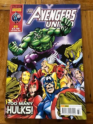 Buy Avengers United Vol.1 # 32 - 22nd October 2003 - UK Printing • 1.99£