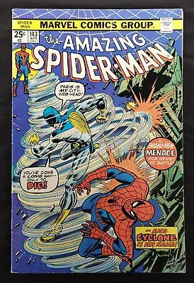 Buy Amazing Spiderman #143 1st Kiss Between Peter And MJ (Marvel, Apr 1975) • 27.66£