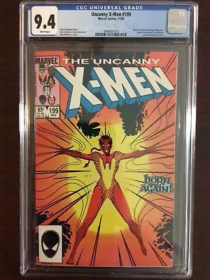 Buy CGC 9.4 X-Men 199 Rachel Becomes Phoenix II White Pages • 40.16£