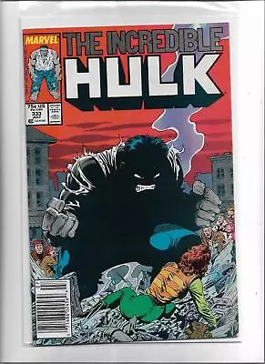 Buy The Incredible Hulk #333 1987 Near Mint- 9.2 4356 • 7.96£
