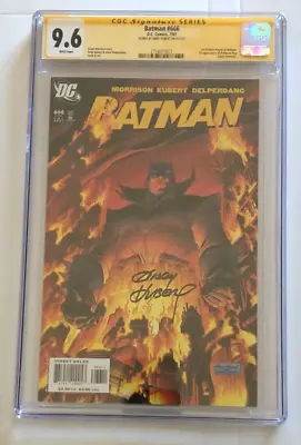 Buy Batman #666 2007 CGC 9.6 Signed By Andy Kubert- Grant Morrison Story • 130.61£