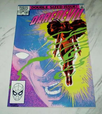 Buy Daredevil #190 Mint 9.9 White Pages  1983 Marvel Black Widow • 107.94£