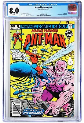 Buy Marvel Premiere #48 2nd Scott Lang Ant-Man CGC VF 8.0 White Pages 4347479012 • 42.57£