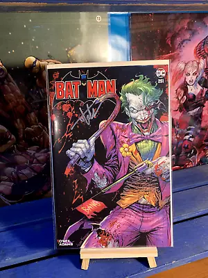 Buy Batman #251 Joker Battle Damage Tyler Kirkham NYCC Variant Signed W/COA Ltd 1500 • 39.99£