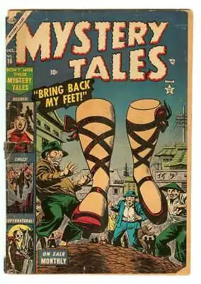 Buy Mystery Tales #16 1.8 // Sol Brodsky Cover Golden Age Horror-suspense 1953 • 197.85£