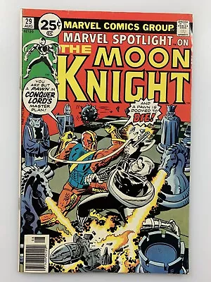Buy MARVEL SPOTLIGHT #29 2nd Solo MOON KNIGHT CONQUER-LORD 1976 Mid-Grade COMIC • 39.52£