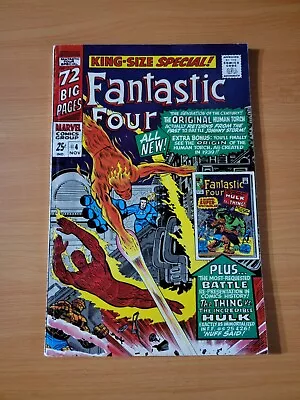 Buy Fantastic Four Annual #4 ~ FINE - VERY FINE VF ~ 1966 Marvel Comics • 74.89£