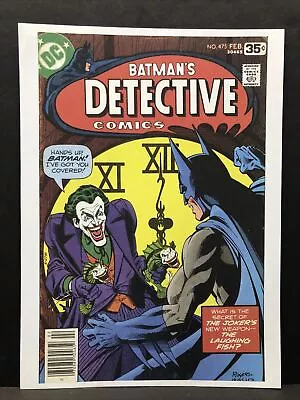 Buy Batman’s Detective Comics #475 Vs Joker COVER DC Comics Poster Print 10x14 • 15.24£