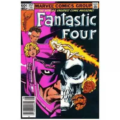 Buy Fantastic Four (1961 Series) #257 Newsstand In VF + Condition. Marvel Comics [z' • 9.41£