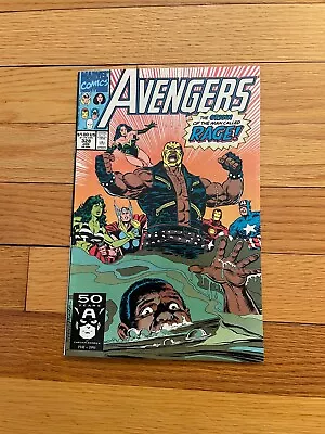 Buy AVENGERS #328 MARVEL COMICS ORIGIN OF RAGE 1991 Thor, She-Hulk, Future MCU ; • 5.40£