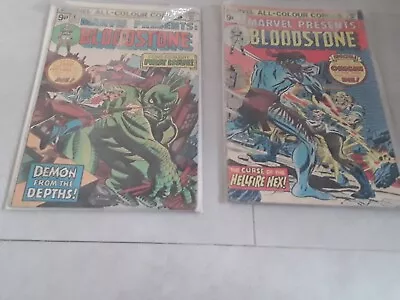 Buy Marvel Presents #1, #2, 1975. Ulysses Bloodstone 1st Appearance.  Marvel Comics. • 25£