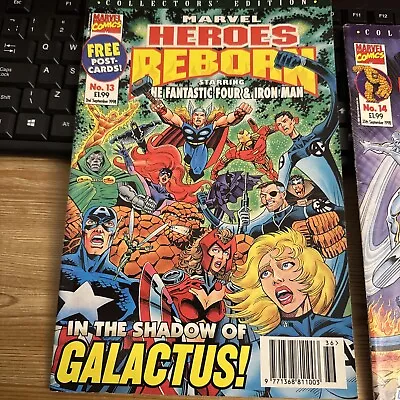 Buy Marvel Heroes Reborn Comic, Issue No 13  & 14. Iron Man Captain America Spider • 7.95£