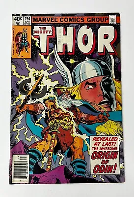 Buy The Mighty Thor #294 (1980) Origin Of Odin - NEWSSTAND !! • 10.45£