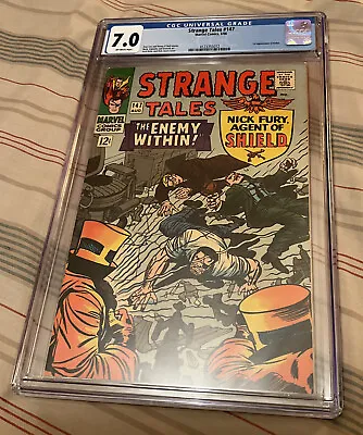 Buy Strange Tales #147, CGC 7.0, Fine / Very Fine, OW Pages • 63.44£