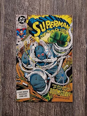 Buy Superman Man Of Steel #18 1st Doomsday DC Comics 1st Print 1992 🔴🔵🔴🔵 • 12.64£