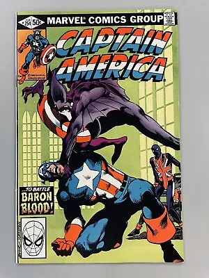 Buy Captain America 254 / Marvel Comics - Accurate Grading 7.0 Detached Bottom Stpl • 8.11£