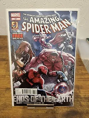 Buy Amazing Spider-Man #687 Marvel Comics Dan Slott Ends Of The Earth 2012 • 9.65£