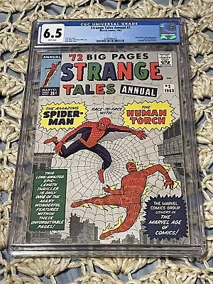 Buy Strange Tales Annual 2 Cgc 6.5 White 1963 4th Spider Man Lee, Kirby Ditko • 741.18£