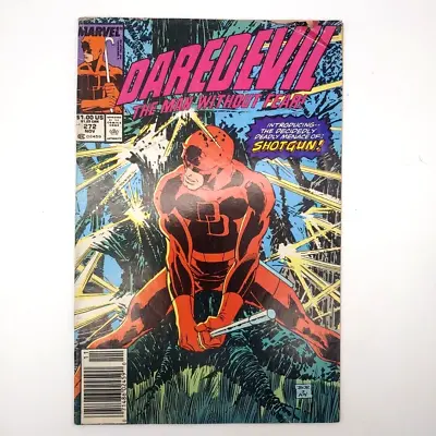 Buy Marvel Comics Daredevil #272 November 1989 John Romita Jr Art 1st App Shotgun • 4.81£